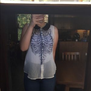 Ribcage tank top